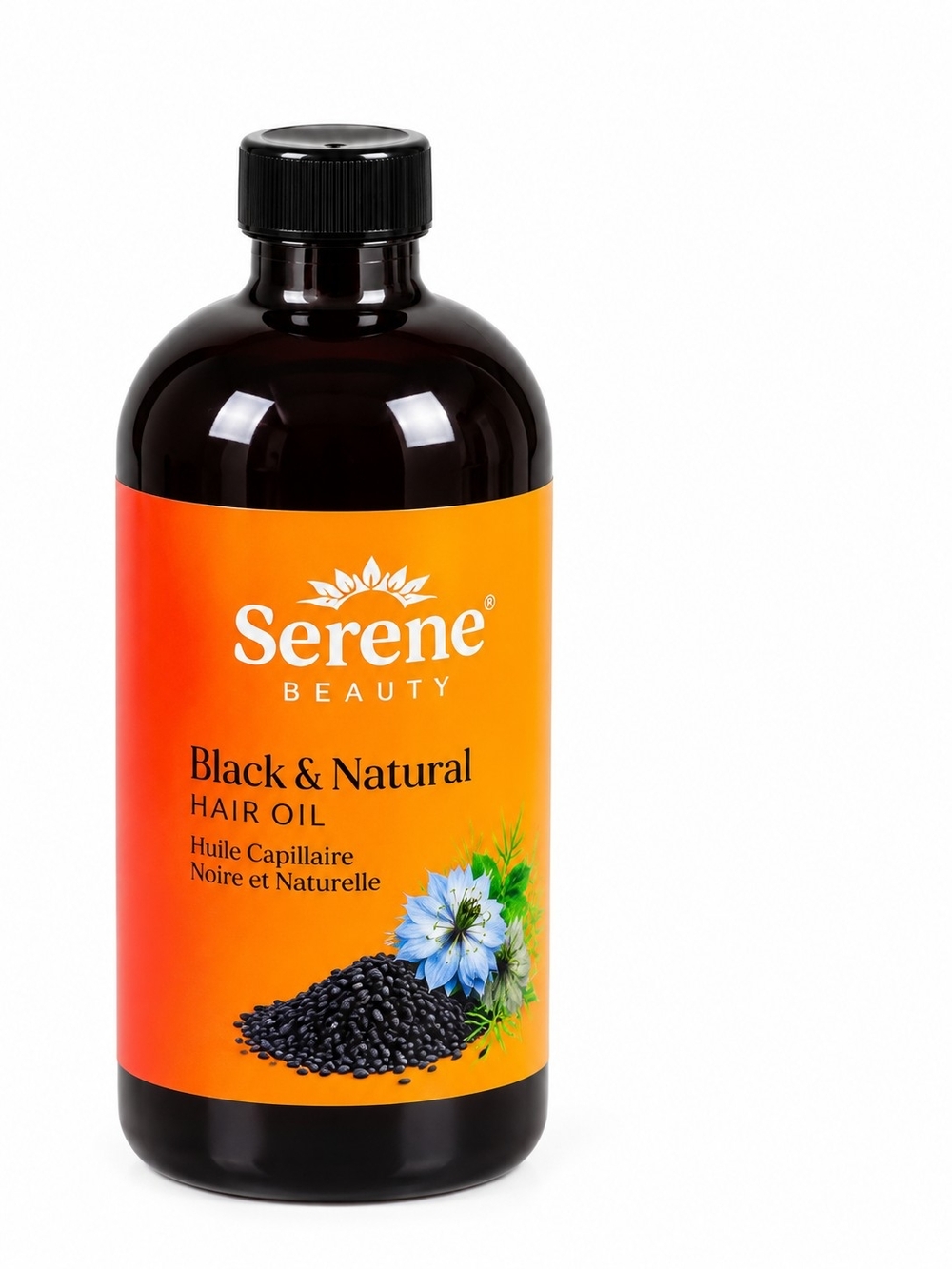 Black & Natural Hair Oil — Orange